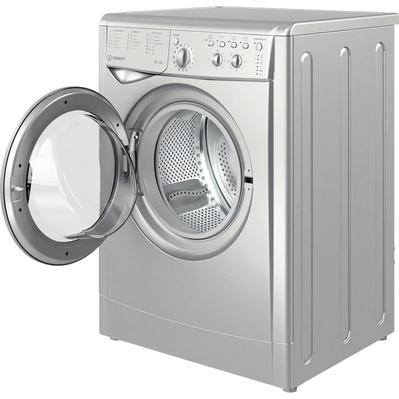 Indesit Ecotime IWDC 65125 S UK N Washer Dryer - Silver (Discontinued)