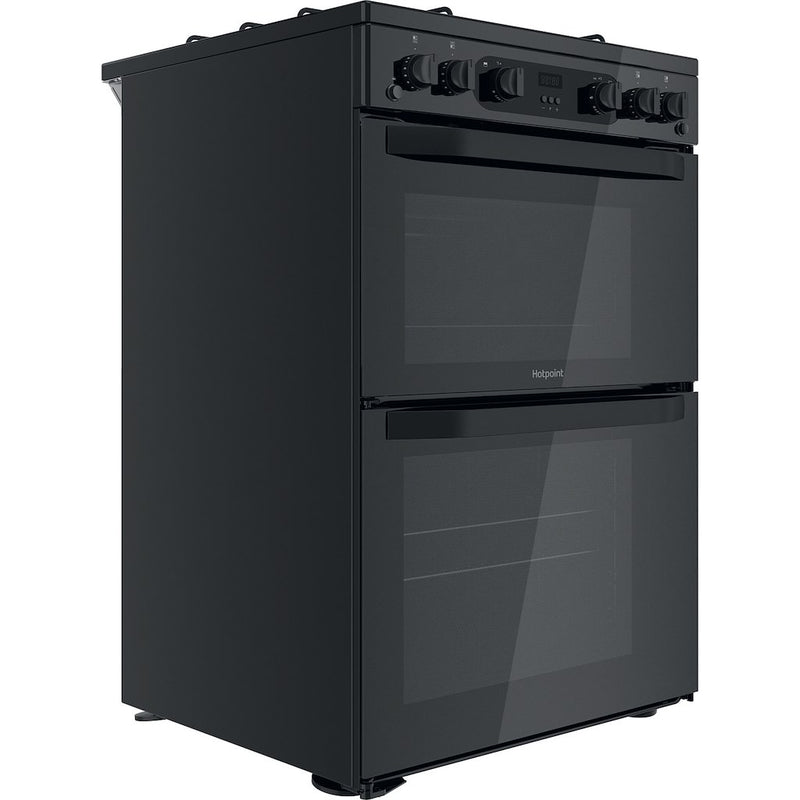 Hotpoint HDM67G0CMB/UK Double Cooker - Black (Discontinued)