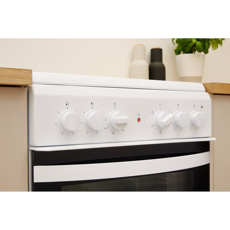Indesit IS5V4KHW/UK Cooker - White (Discontinued)