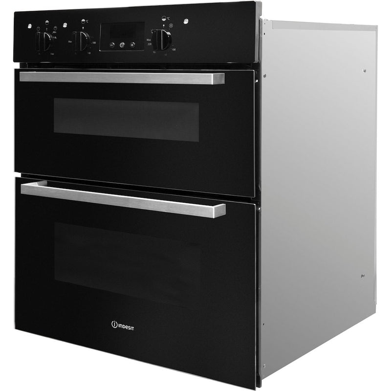 Indesit Aria IDU 6340 BL Electric Built-under Oven in Black (Discontinued)