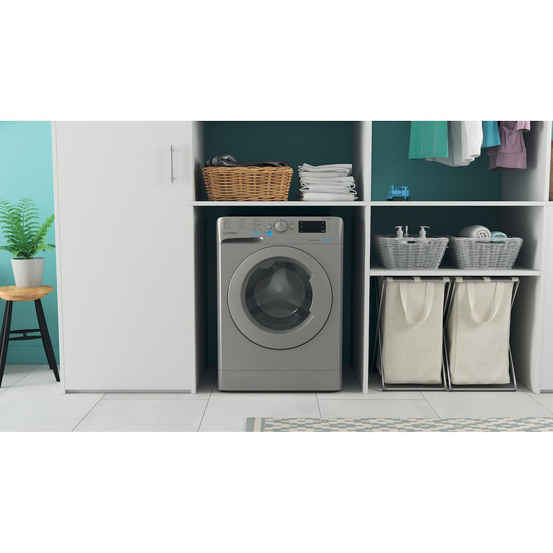 Indesit BWE91496XSUKN 9kg Washing Machine - Silver - A Rated (Discontinued)