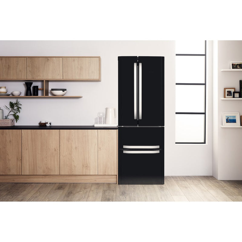Hotpoint FFU4D K 1 Fridge Freezer - Black  (Discontinued)