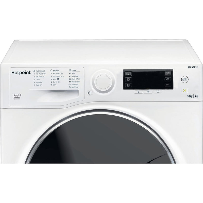 Hotpoint RD 1076 JD UK N Washer Dryer - 10kg Wash 7kg Dry White (Discontinued)