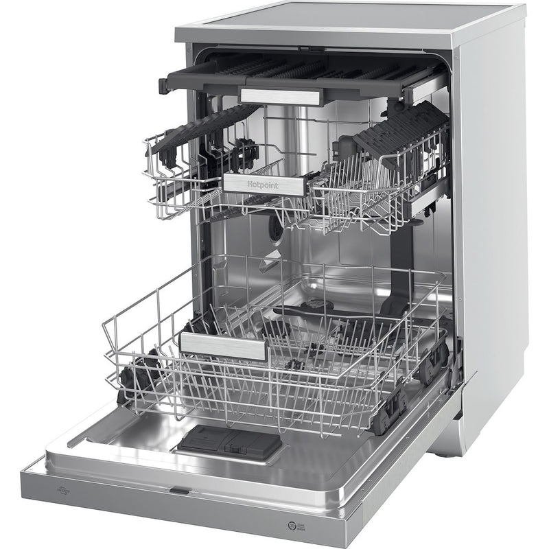 Hotpoint Maxi Space H7F HS51 X UK Freestanding 15 Place Settings Dishwasher