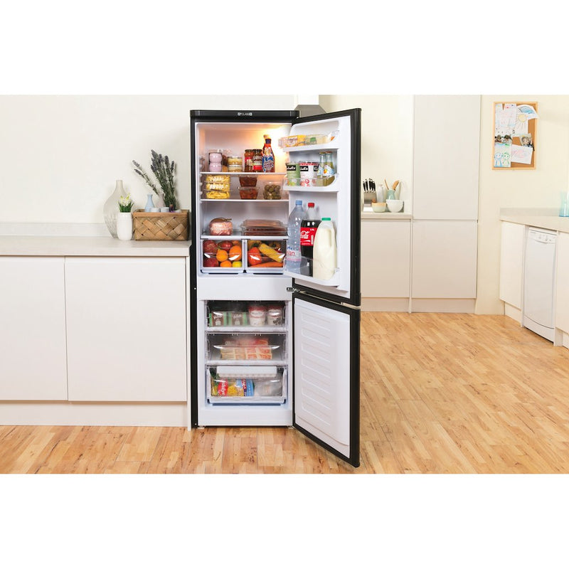 Indesit IBD5515B1 Freestanding Fridge Freezer - Black (Discontinued)