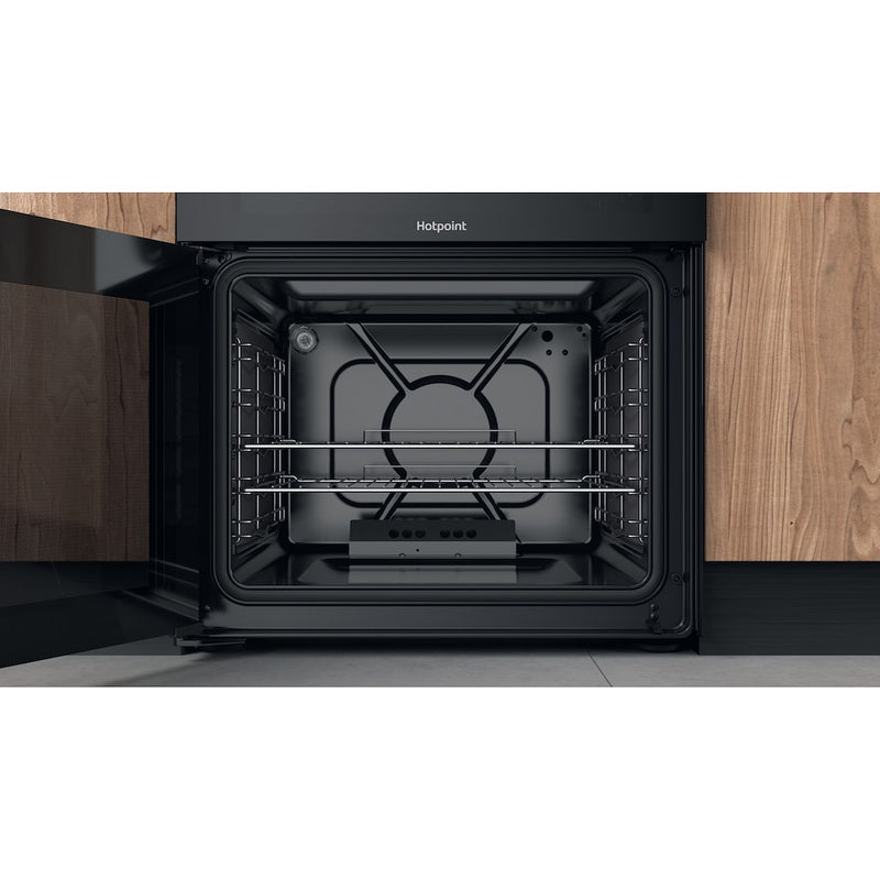 Hotpoint HDM67G0CCB/UK Double Cooker - Black (Discontinued)