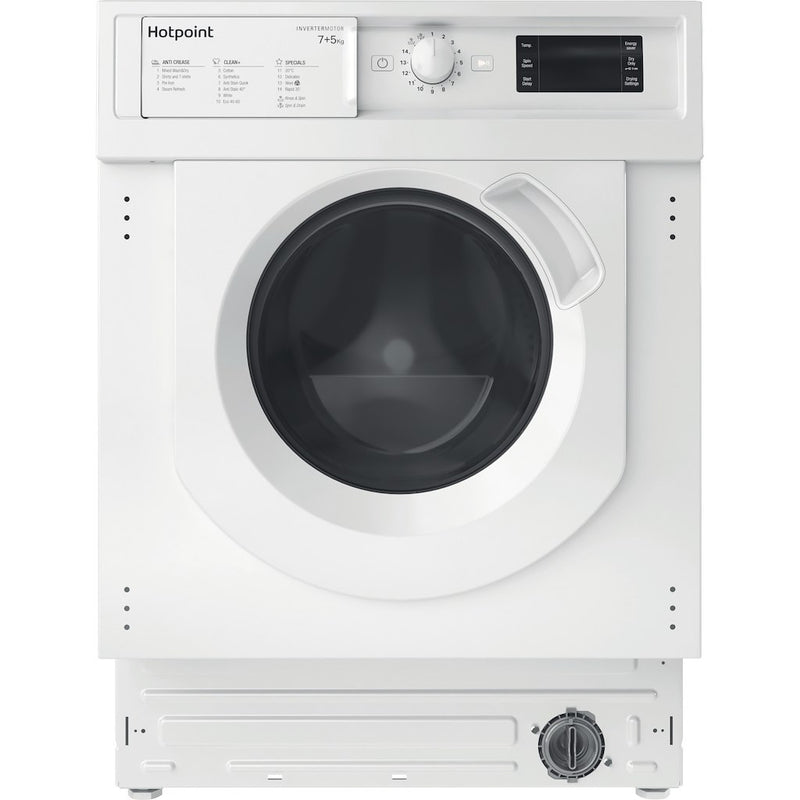 Hotpoint BIWDHG75148 UK N Integrated Washer Dryer 7kg Wash 5kg Dry - 1400rpm