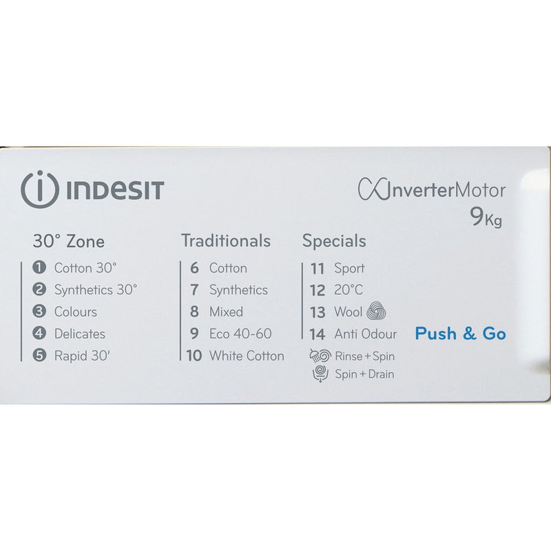 Indesit BI WMIL 91484 UK Integrated Washing Machine - 9kg - 1400rpm (Discontinued)