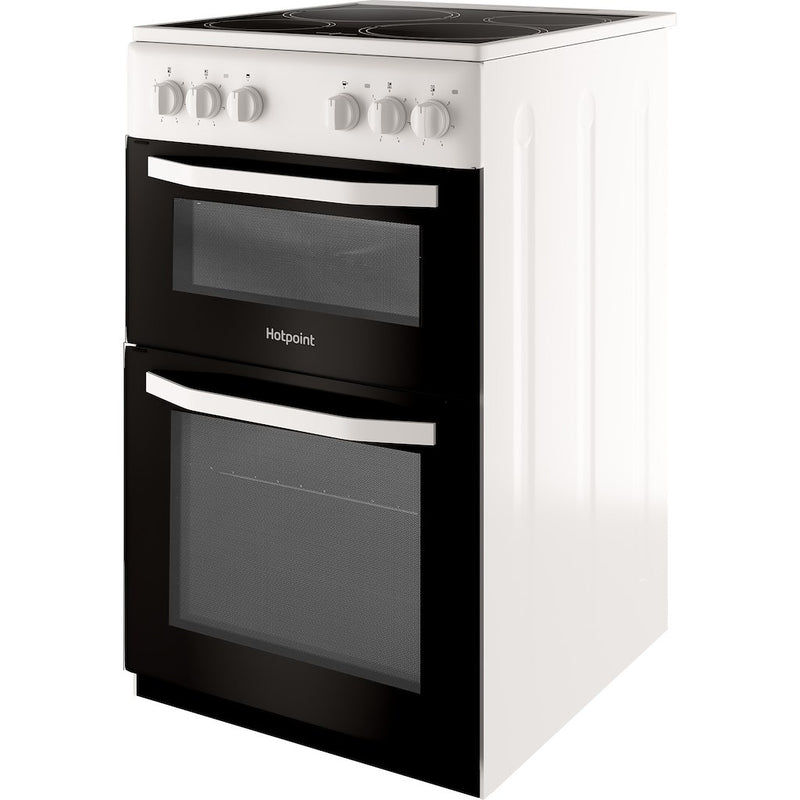 Hotpoint HD5V92KCW/UK Cooker - White (Discontinued)