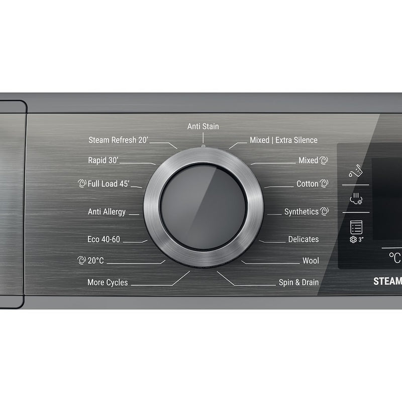 Hotpoint H8 W046SB UK Washing Machine - Silver (Discontinued)