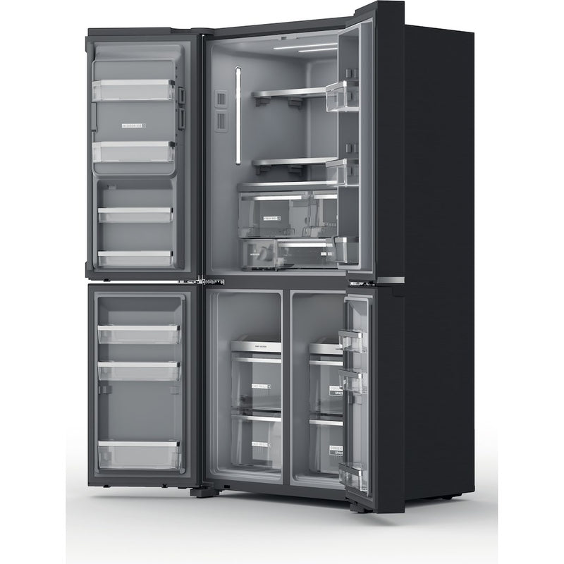 Whirlpool W Collection WQ9I FO1BX UK Fridge Freezer - Black Steel (Discontinued)
