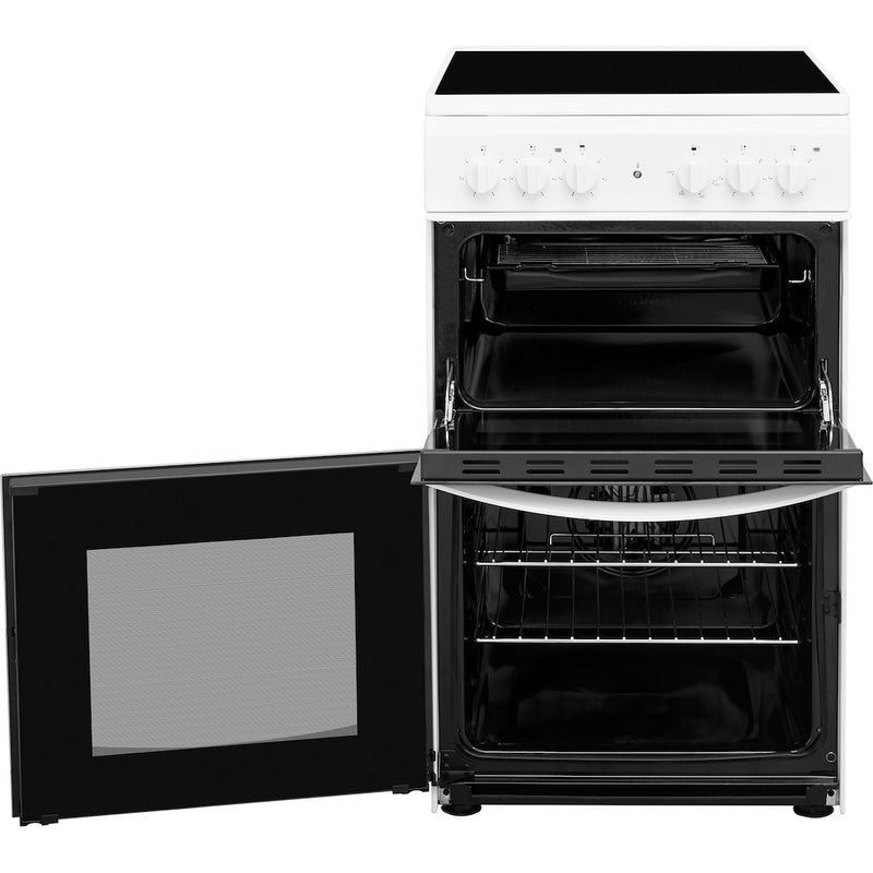 Indesit ID5V92KMW/UK Cooker - White (Discontinued)