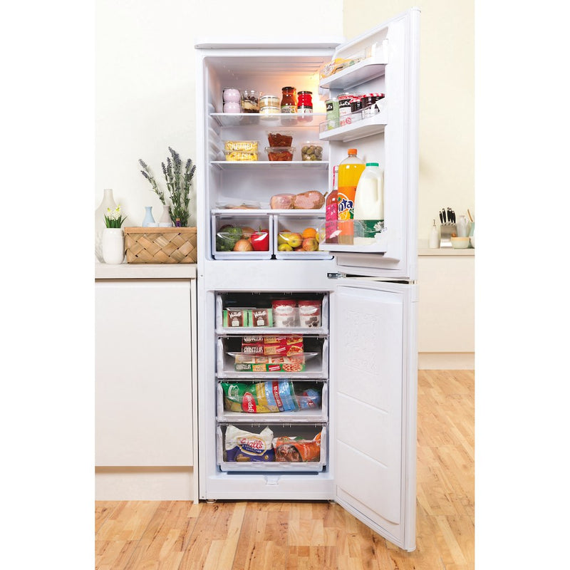 Indesit IBD 5517 W UK 1 Fridge Freezer - White (Discontinued)
