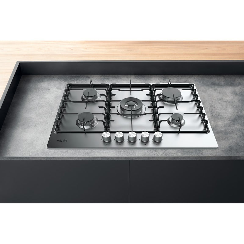 Hotpoint PPH 75P DF IX UK Hob - Silver