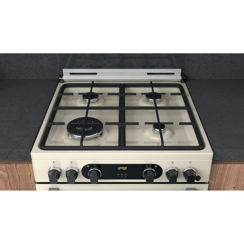 Hotpoint CD67G0C2CJ/UK Gas Cooker 60cm Double Oven - Jasmine (Discontinued)