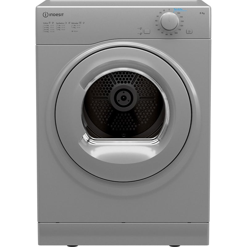 Indesit I1 D80S UK Tumble Dryer - Silver (Discontinued)