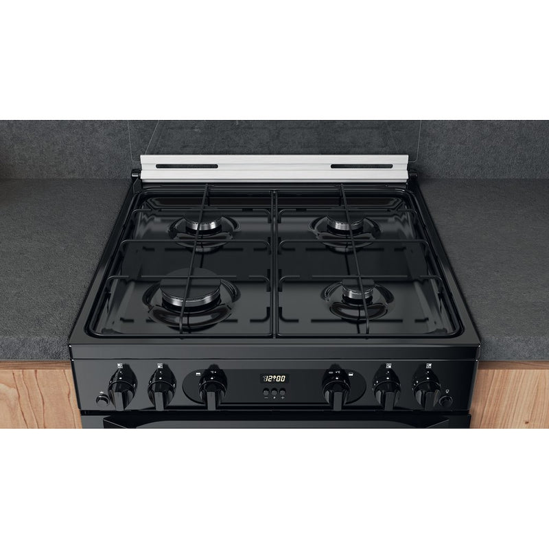 Hotpoint HDM67G0CCB/UK Double Cooker - Black (Discontinued)