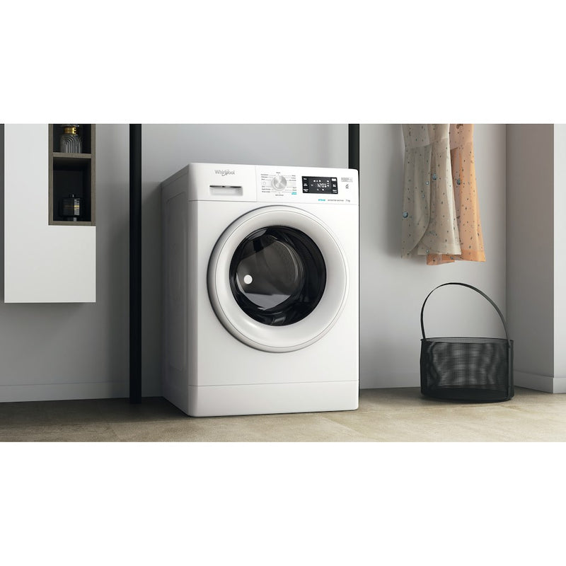 Whirlpool FreshCare FFB 7438 WV UK Washing Machine 7kg 1400rpm - White (Discontinued)