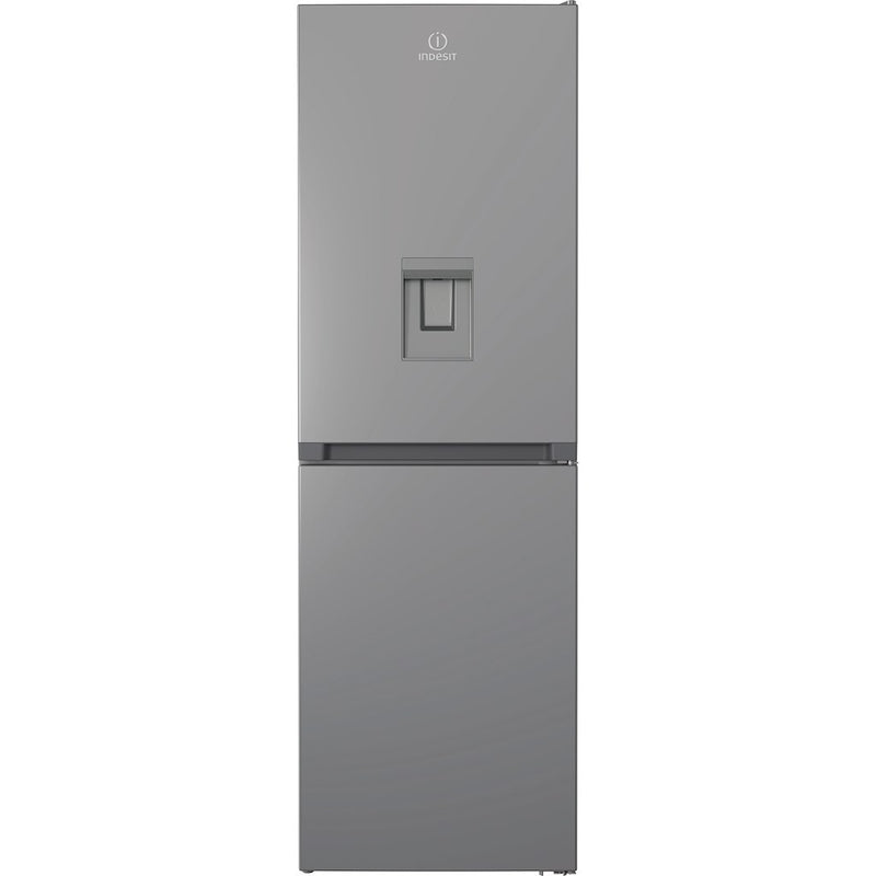 Indesit INFC850TI1SAQUA1 Freestanding Fridge Freezer - Silver (Discontinued)