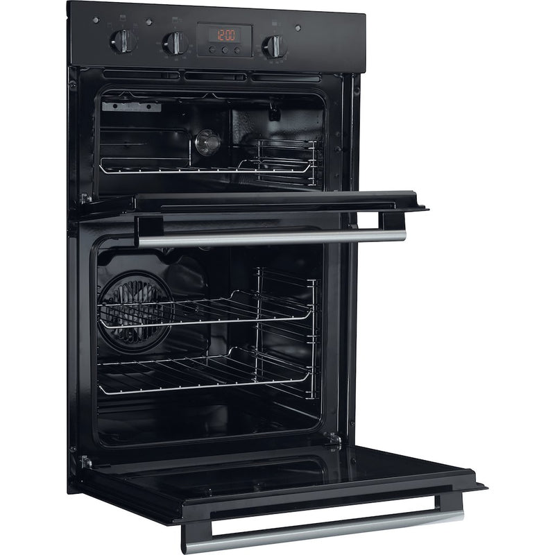 Hotpoint Class 2 DD2 540 BL Built-in Double Oven - Black (Discontinued)