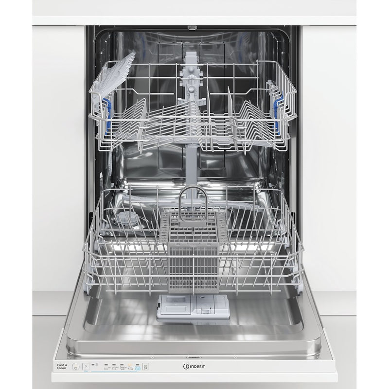 Indesit Ecotime DIE 2B19 UK Integrated Dishwasher - White (Discontinued)