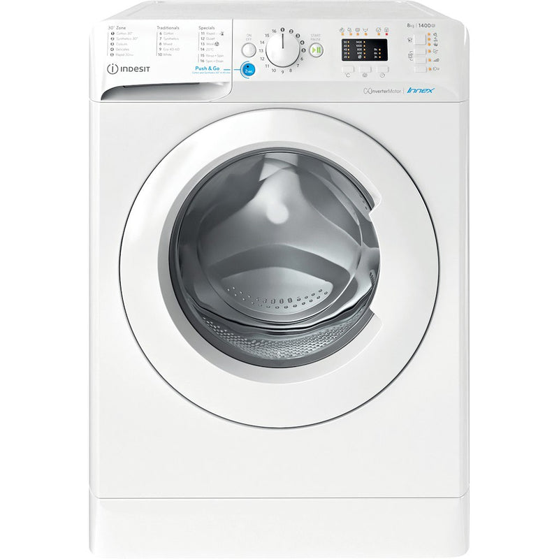 Indesit BWA 81485X W UK N Washing Machine - 8kg White (Discontinued)