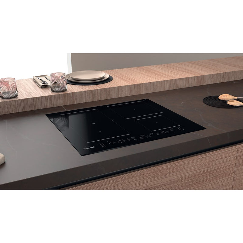 Hotpoint TB 7960C BF Flexi Zone Induction Hob - Black