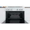 Indesit ID67G0MCW/UK Double Cooker - White (Discontinued) Thumbnail