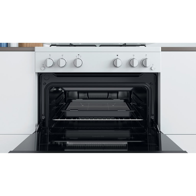 Indesit ID67G0MCW/UK Double Cooker - White (Discontinued)