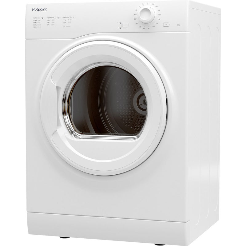 Hotpoint H1 D80W UK Tumble Dryer - White (Discontinued)