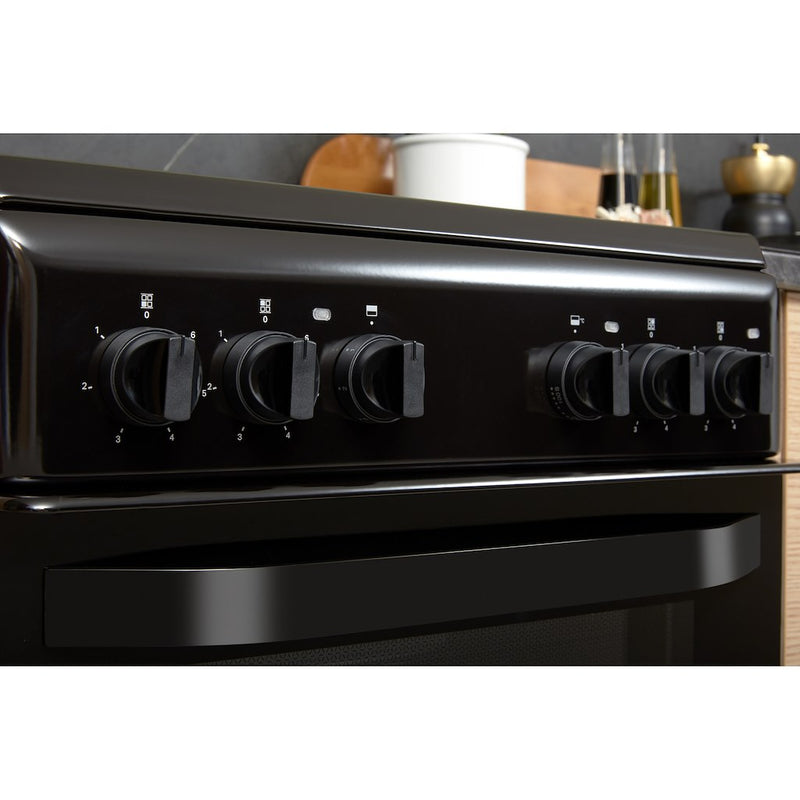 Hotpoint HD5V92KCB/UK Cooker - Black (Discontinued)