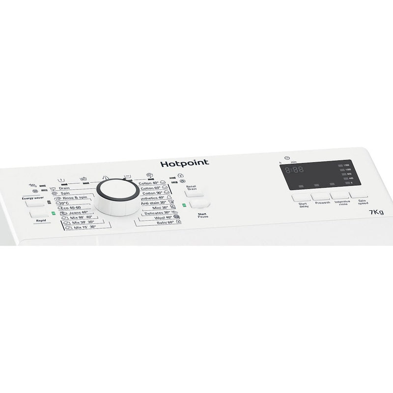 Hotpoint Aquarius WMTF 722U UK N Top Loader Washing Machine - White