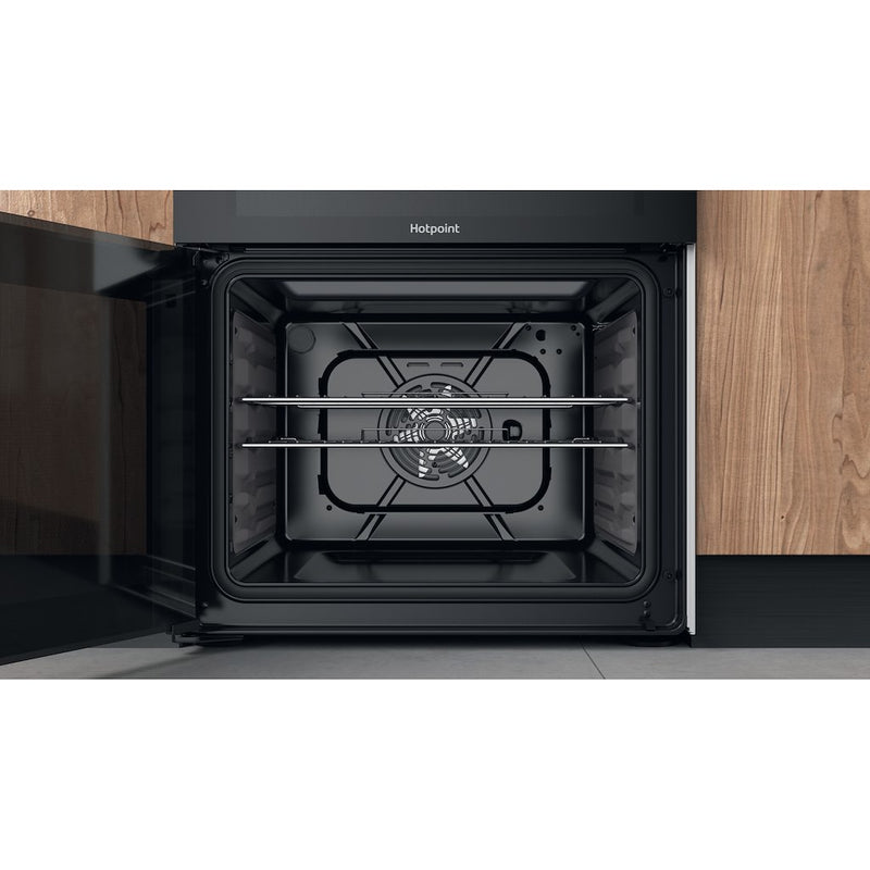 Hotpoint HDM67G9C2CW/UK Double Dual Fuel Cooker - White (Discontinued)