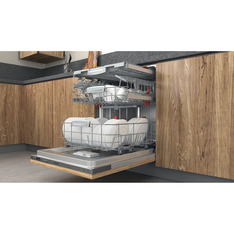 Hotpoint HIO3P33WLEUK Integrated Dishwasher - Inox (Discontinued)