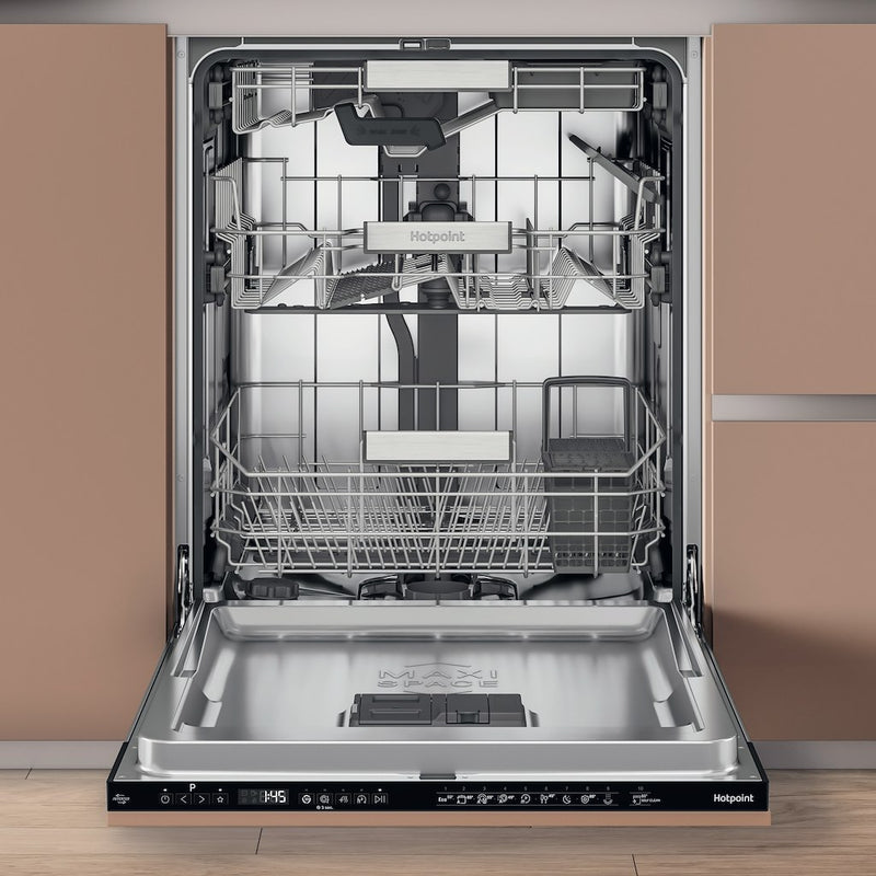 Hotpoint Hydroforce H8I HP42 L UK Built-in 15 Place Setting Dishwasher (Discontinued)
