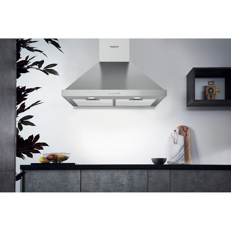 Hotpoint PHPN6.5 FLMX/1 Cooker Hood - Stainless Steel