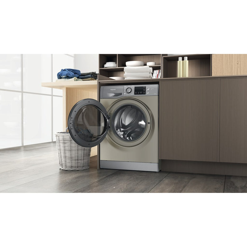 Hotpoint Anti-Stain NDB 9635 GK UK 9+6KG Washer Dryer - Graphite