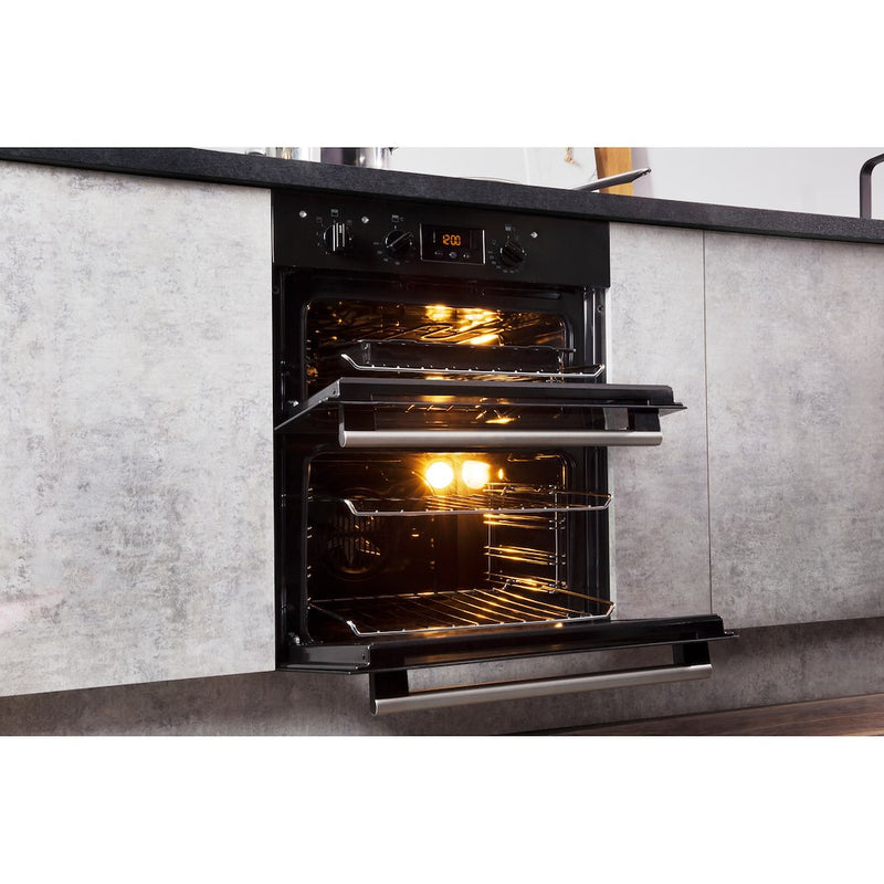 Hotpoint Class 2 DU2540 BL Built-in Double Oven - Black (Discontinued)