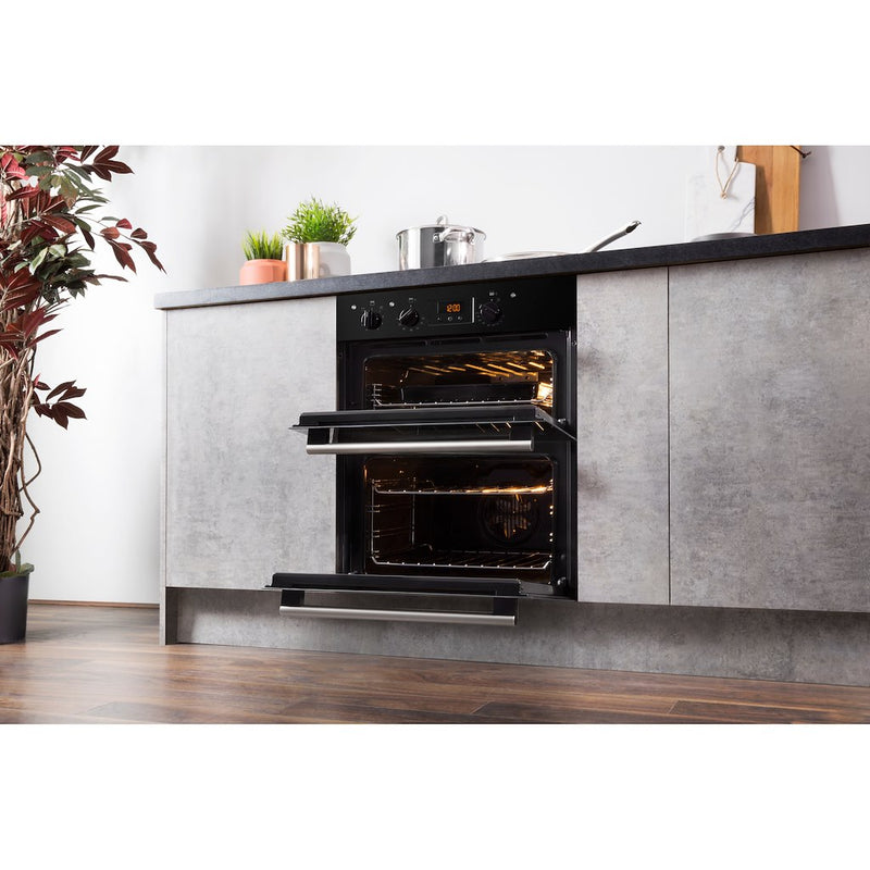 Hotpoint Class 2 DU2540 BL Built-in Double Oven - Black (Discontinued)