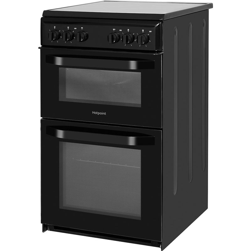 Hotpoint HD5V92KCB/UK Cooker - Black (Discontinued)