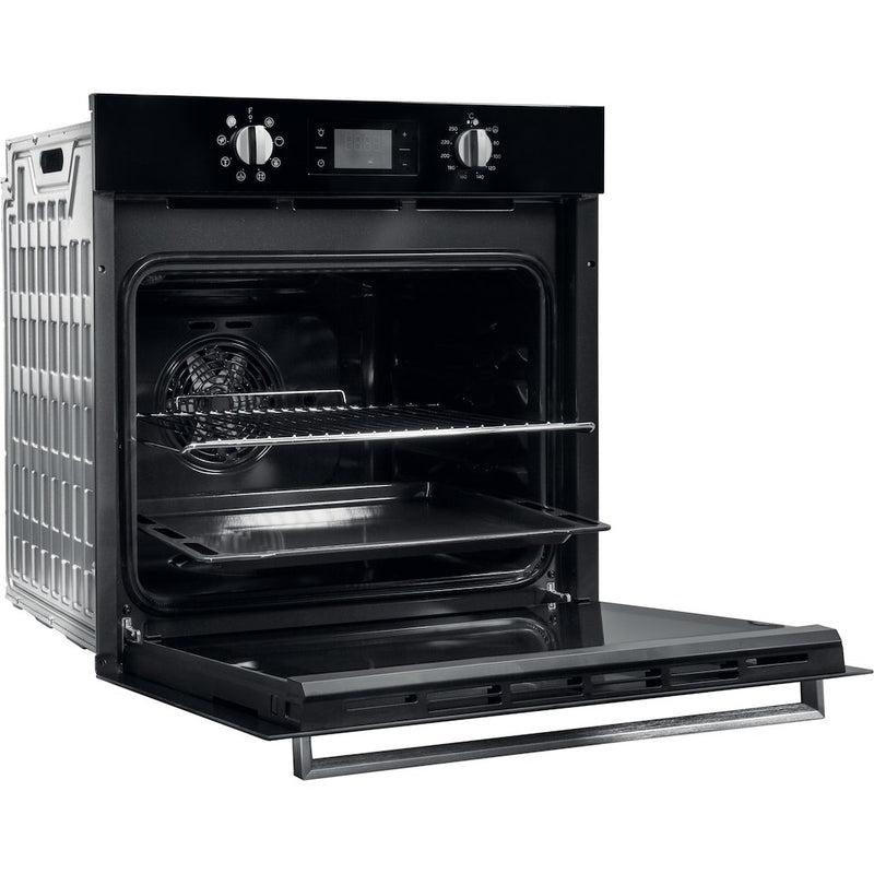 Indesit Aria IFW 6340 BL UK Electric Single Built-in Oven in Black (Discontinued)