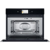Whirlpool W Collection W11I MW161 UK Built-In Microwave Oven - Dark Grey Thumbnail