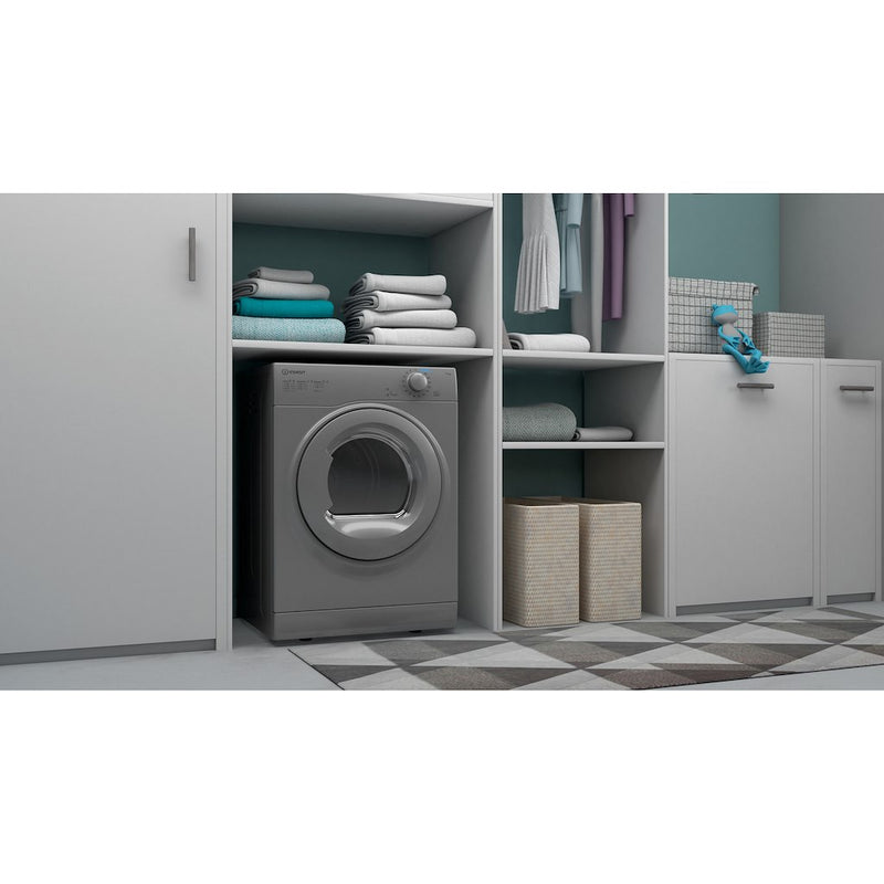 Indesit I1 D80S UK Tumble Dryer - Silver (Discontinued)