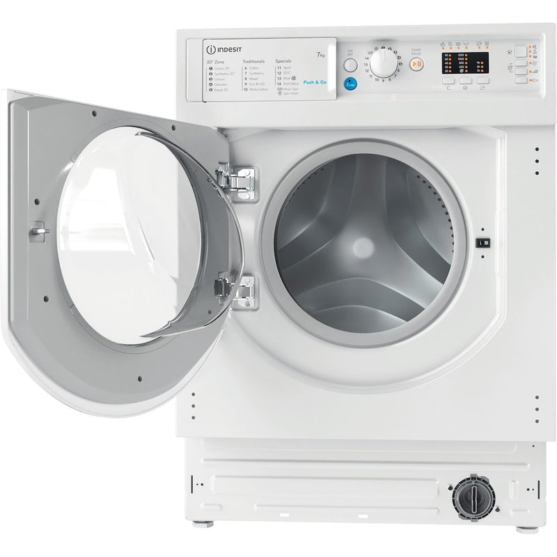 Indesit BI WMIL 71252 UK N Integrated Washing Machine - White
