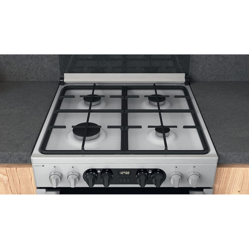 Hotpoint HDM67G8C2CX/UK Double Cooker - Inox (Discontinued)