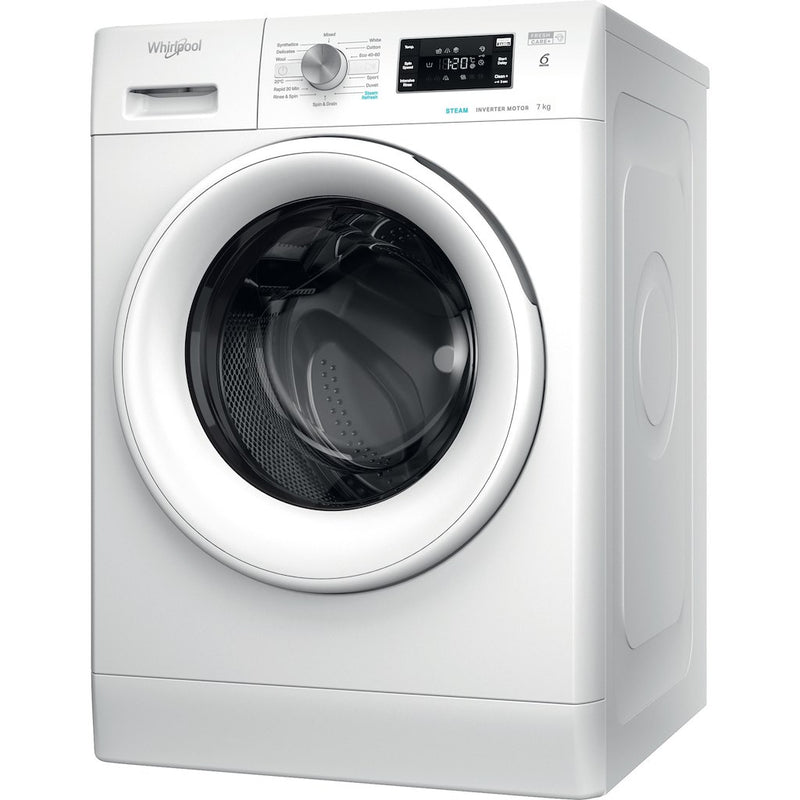 Whirlpool FreshCare FFB 7438 WV UK Washing Machine 7kg 1400rpm - White (Discontinued)