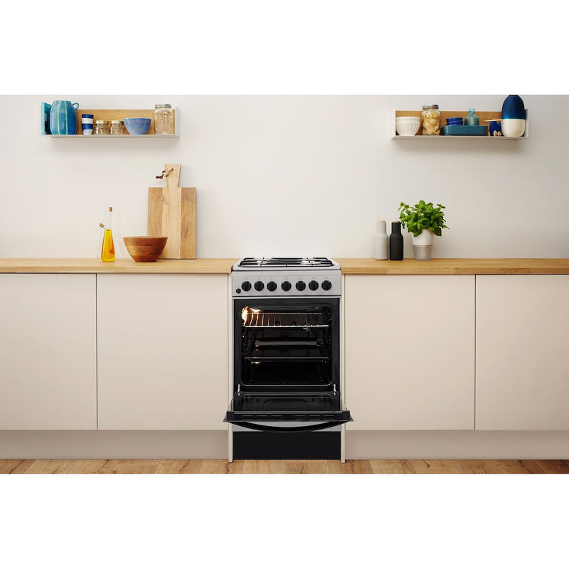 Indesit IS5G4PHSS/UK Cooker - Stainless Steel (Discontinued)