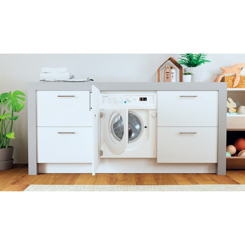 Indesit BI WMIL 71252 UK N Integrated Washing Machine - White