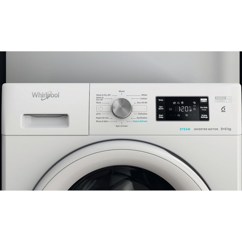 Whirlpool FFWDB 964369 WV UK Freestanding Washer Dryer (Discontinued)