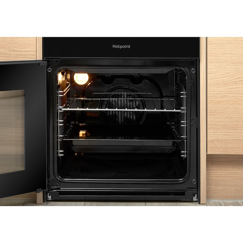 Hotpoint HD5V92KCB/UK Cooker - Black (Discontinued)
